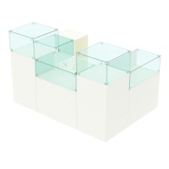 Комплект прилавков РИВОЛИ №8, Белый