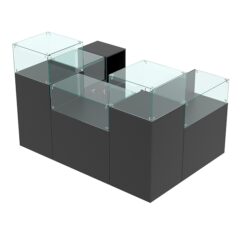 Комплект прилавков РИВОЛИ №8, Черный