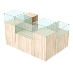 Комплект прилавков РИВОЛИ №8, Дуб Сонома