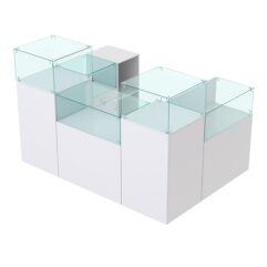 Комплект прилавков РИВОЛИ №8, Серый