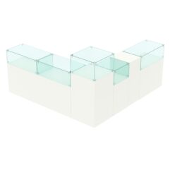 Комплект прилавков РИВОЛИ №9, Белый