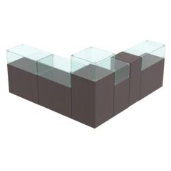 Комплект прилавков РИВОЛИ №9, Дуб Венге