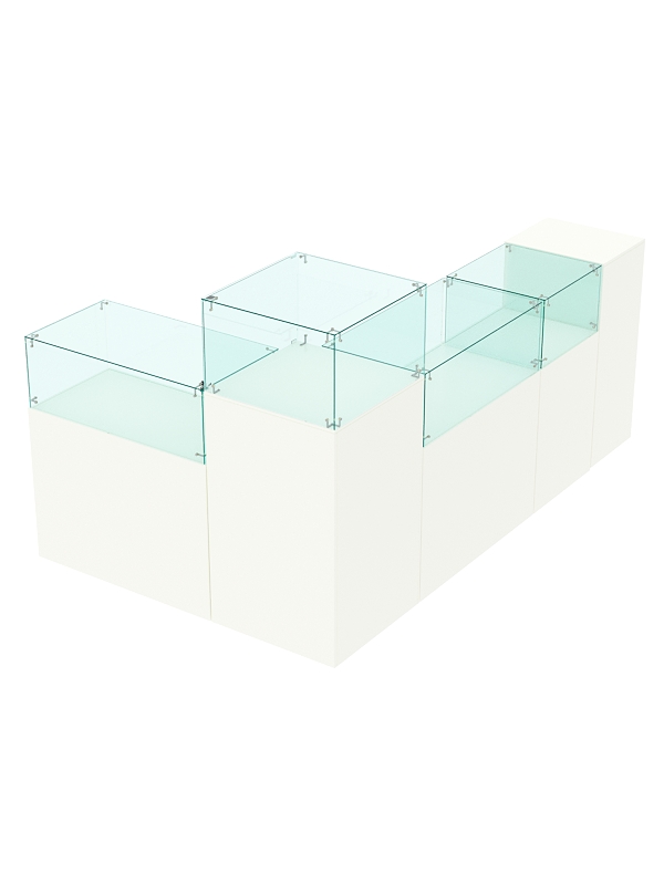 Комплект прилавков РИВОЛИ №10, Белый