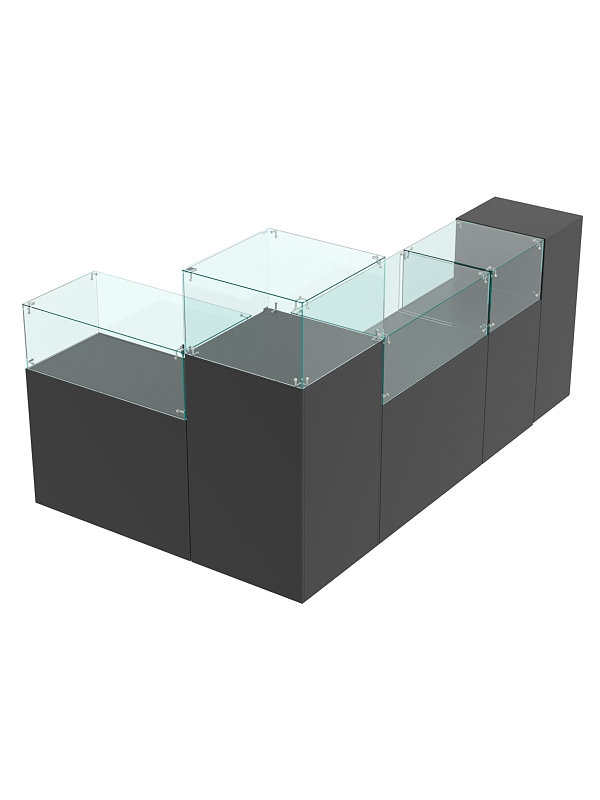 Комплект прилавков РИВОЛИ №10, Черный