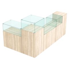 Комплект прилавков РИВОЛИ №10, Дуб Сонома