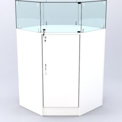 Прилавок ВАЛЕНТИНО №3 шестигранный, Белый