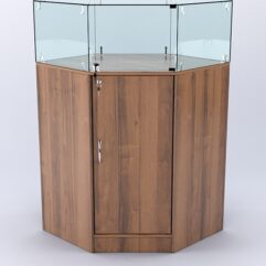 Прилавок ВАЛЕНТИНО №3 шестигранный, Орех