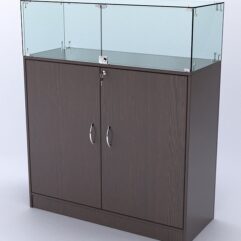 Прилавок ВАЛЕНТИНО №4, Дуб Венге