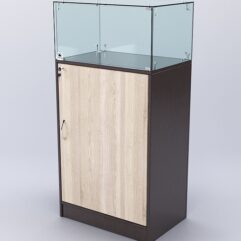 Прилавок ВАЛЕНТИНО №5, Дуб Венге и Дуб Сонома