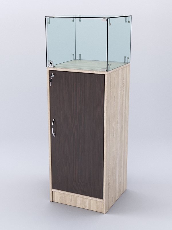 Прилавок ВАЛЕНТИНО №6, Дуб Сонома и Дуб Венге