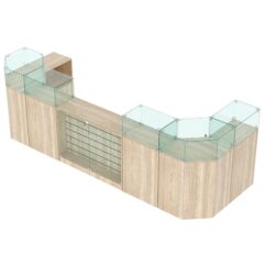 Комплект прилавков ВАЛЕНТИНО №7, Дуб Сонома