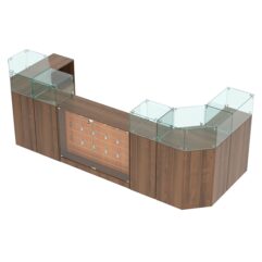 Комплект прилавков ВАЛЕНТИНО №9, Орех