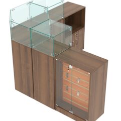 Комплект прилавков ВАЛЕНТИНО №13, Орех