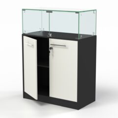 Прилавок ФЕЕРВЕРК №3, Черный и Белый