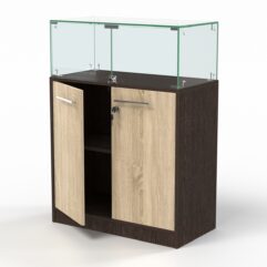 Прилавок ФЕЕРВЕРК №3, Дуб Венге и Дуб Сонома