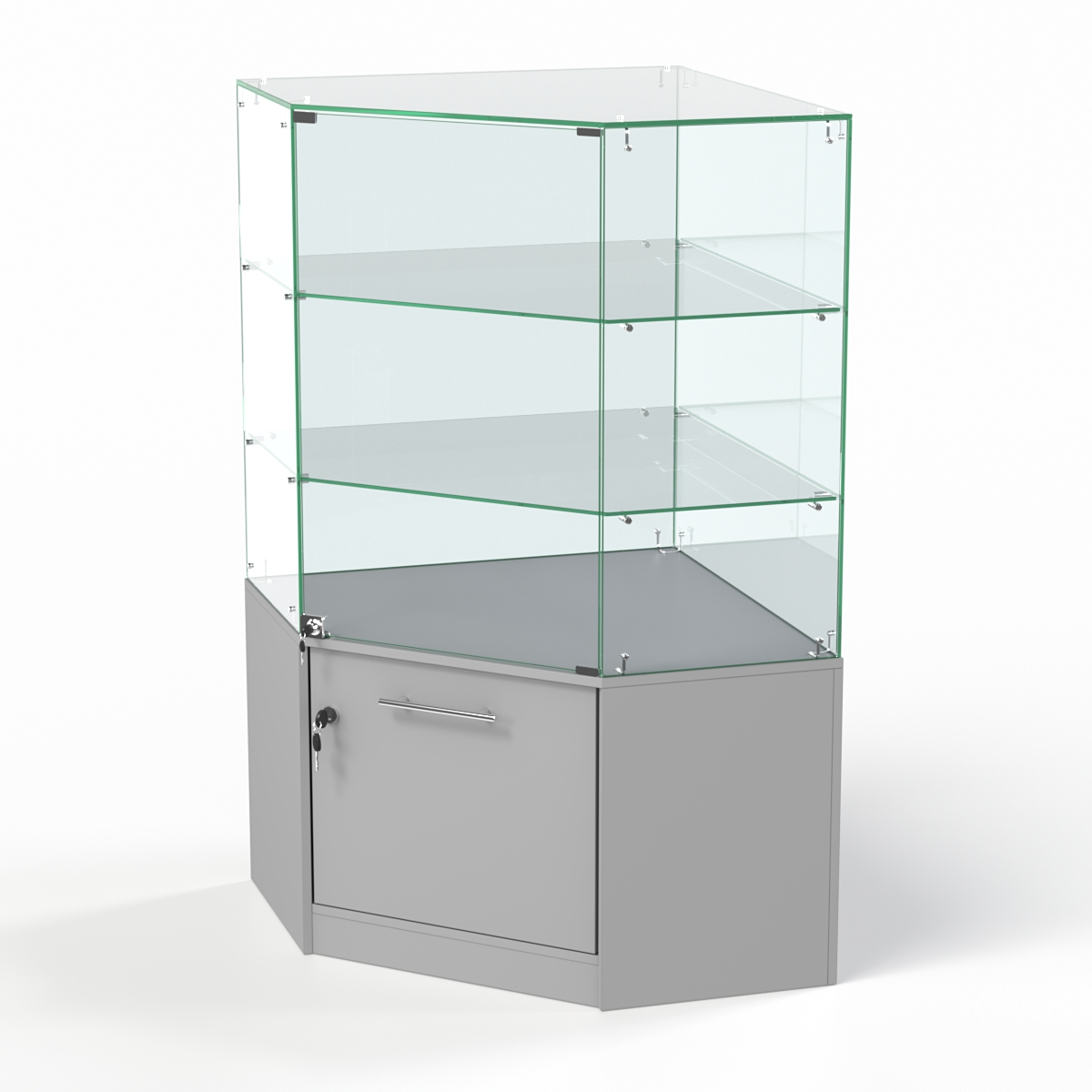 Прилавок ФЕЕРВЕРК №4 пятигранный, Серый