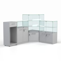 Комплект прилавков ФЕЕРВЕРК №1, Серый