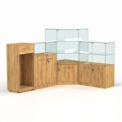 Комплект прилавков ФЕЕРВЕРК №1, Дуб Золотистый