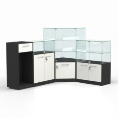 Комплект прилавков ФЕЕРВЕРК №1, Черный и Белый