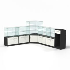 Комплект прилавков ФЕЕРВЕРК №2, Черный и Белый