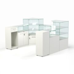 Комплект прилавков ФЕЕРВЕРК №3, Белый