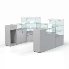 Комплект прилавков ФЕЕРВЕРК №3, Серый