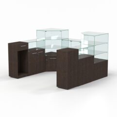 Комплект прилавков ФЕЕРВЕРК №3, Дуб Венге