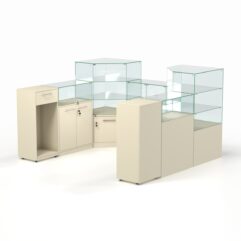 Комплект прилавков ФЕЕРВЕРК №3, Крем Вайс