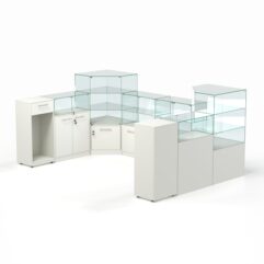 Комплект прилавков ФЕЕРВЕРК №4, Белый