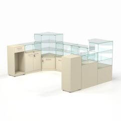 Комплект прилавков ФЕЕРВЕРК №4, Крем Вайс