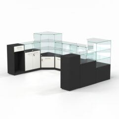 Комплект прилавков ФЕЕРВЕРК №4, Черный и Белый