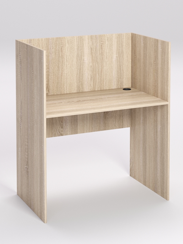 Стол оператора колл-центра №1-1, Дуб Сонома
