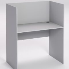 Стол оператора колл-центра №1-1, Серый