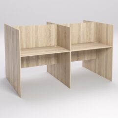 Стол оператора колл-центра секционный двухсторонний №3-2, Дуб Сонома