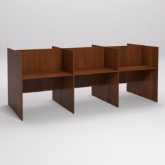 Стол оператора колл-центра секционный двухсторонний №3-3, Орех