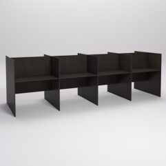 Стол оператора колл-центра секционный двухсторонний №3-4, Дуб Венге