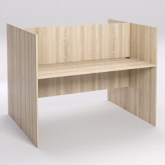Стол оператора колл-центра двухсторонний №4-1, Дуб Сонома