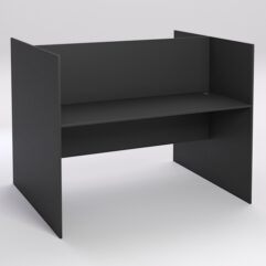 Стол оператора колл-центра двухсторонний №4-1, Черный