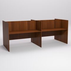 Стол оператора колл-центра секционный двухсторонний №4-2, Орех