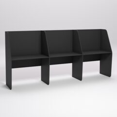 Стол оператора колл-центра секционный №5-3, Черный