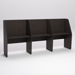 Стол оператора колл-центра секционный №5-3, Дуб Венге