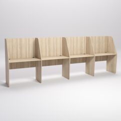 Стол оператора колл-центра секционный №5-4, Дуб Сонома