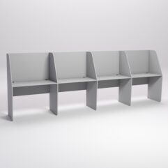 Стол оператора колл-центра секционный №5-4, Серый