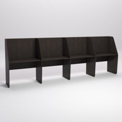 Стол оператора колл-центра секционный №5-4, Дуб Венге