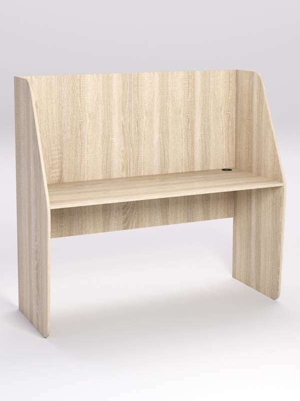 Стол оператора колл-центра №6-1, Дуб Сонома