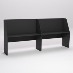 Стол оператора колл-центра секционный №6-2, Черный