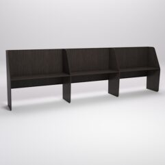 Стол оператора колл-центра секционный №6-3, Дуб Венге