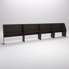 Стол оператора колл-центра секционный №6-4, Дуб Венге