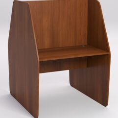 Стол оператора колл-центра двухсторонний №7-1, Орех