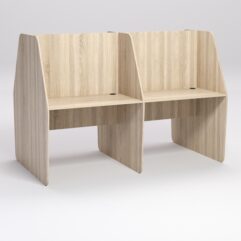 Стол оператора колл-центра секционный двухсторонний №7-2, Дуб Сонома